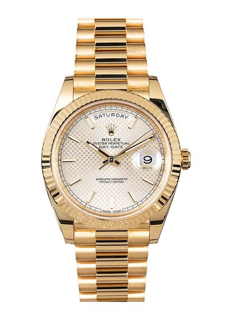 rolex presidential used|pre owned rolex president 40mm.